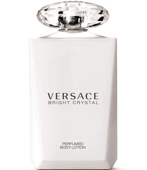 versace white crystal body lotion